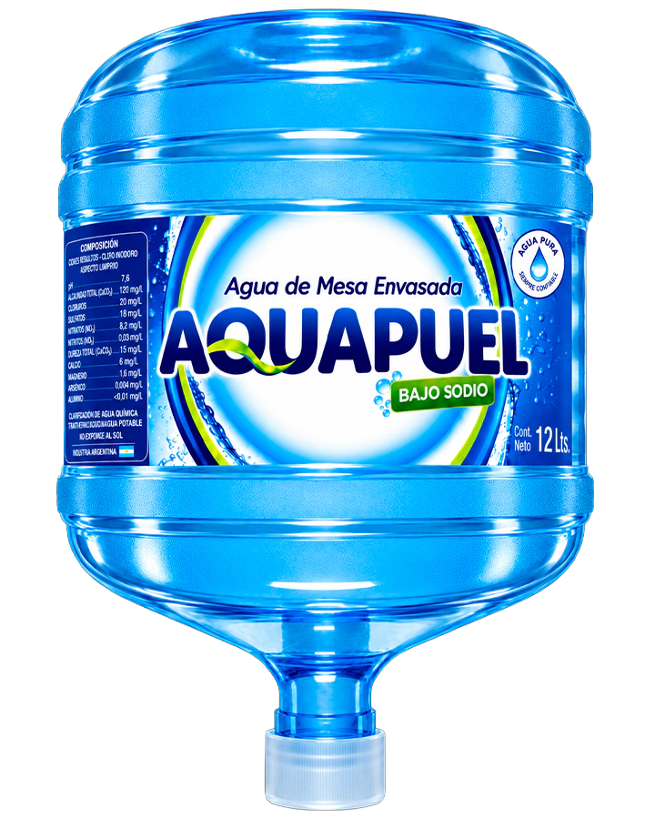 Bidón Aquapuel para dispenser