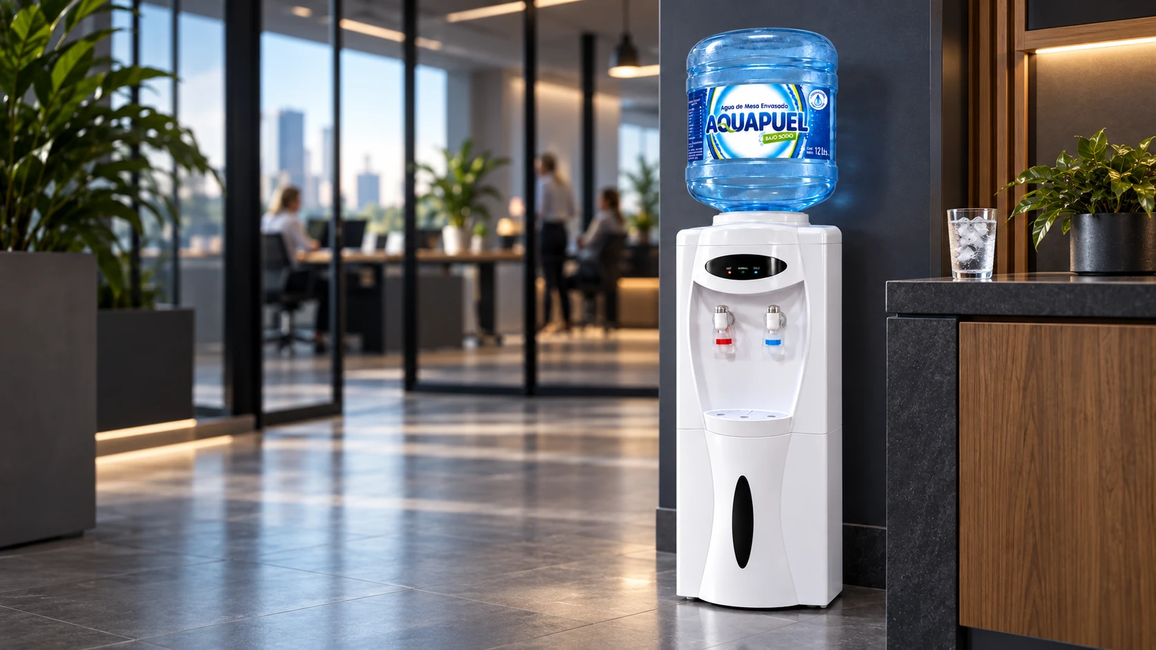 Dispenser Aquapuel para oficinas y empresas